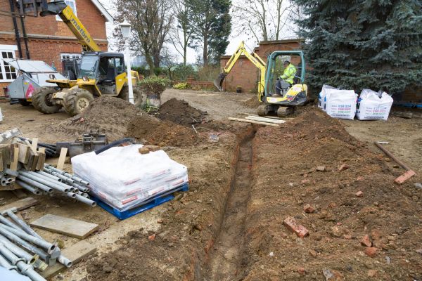 Drainage Ditch Digging in Decatur