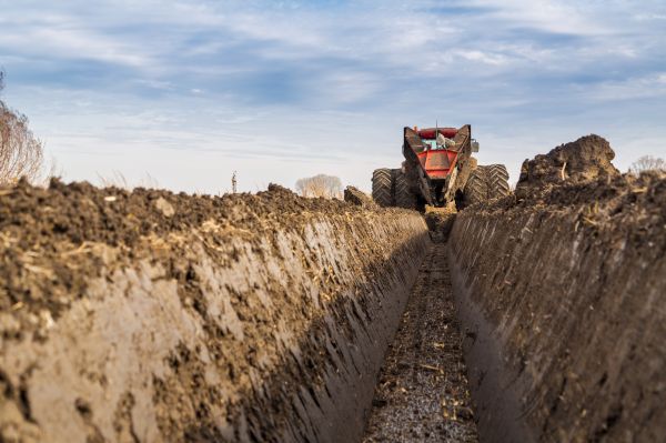 Drainage Trench Repair in Decatur