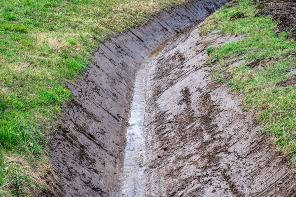 Drainage Ditch Excavation in Decatur