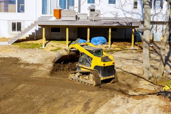 Backyard Grading Service in Decatur