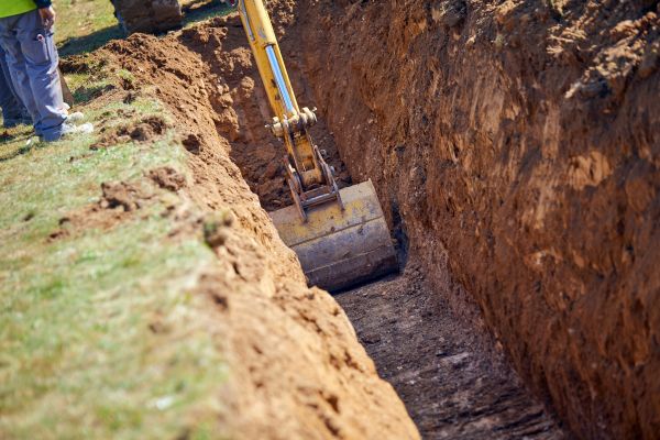 Ditch Excavation in Decatur