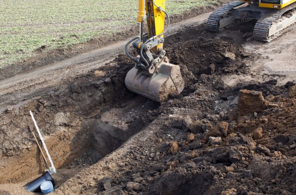 Backhoe Trenching in Decatur