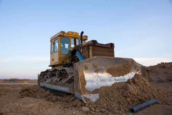 Bulldozer Land Grading in Decatur