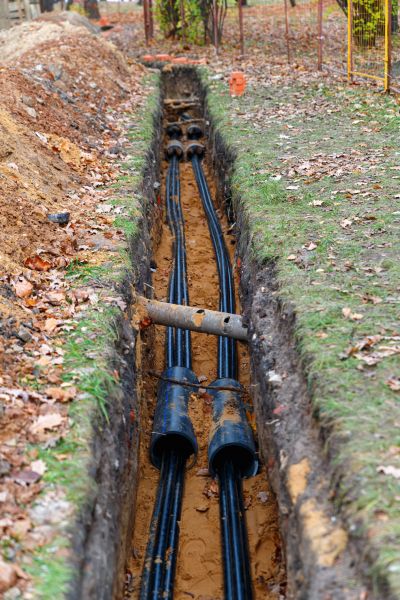 Electrical Line Excavation in Decatur
