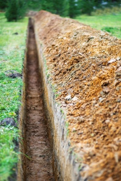 Power Line Trenching in Decatur